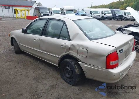 2000 Mazda Protege Dx/Lx из США, поврежденный, VIN JM1BJ2221Y0289272